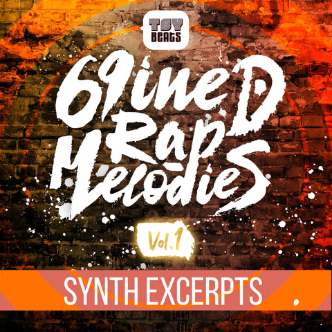 69iNED Rap Melodies Vol.1 SYNTH EXCERPTS