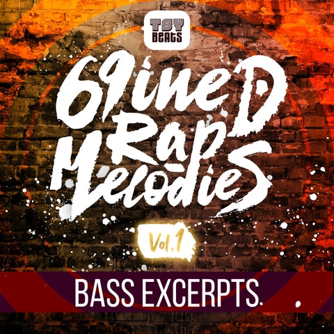 69iNED Rap Melodies Vol.1 BASS EXCERPTS