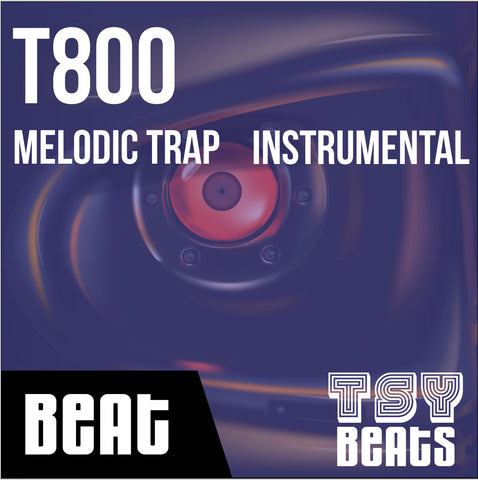 T800 - Melodic TRAP Instrumental / Hip Hop BEAT (Beat only)