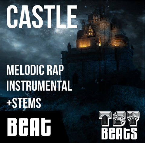 CASTLE - Melodic RAP Instrumental / Hip Hop BEAT (Beat + STEMS)