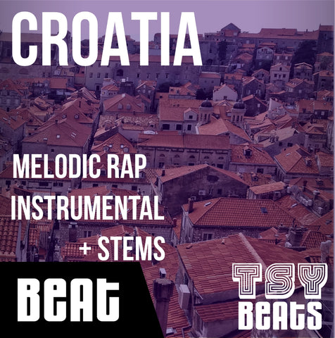 CROATIA - Melodic RAP Instrumental / Hip Hop BEAT (Beat + STEMS)