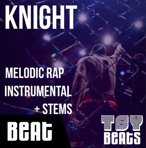 KNIGHT - Melodic RAP Instrumental / Hip Hop BEAT (Beat + STEMS)