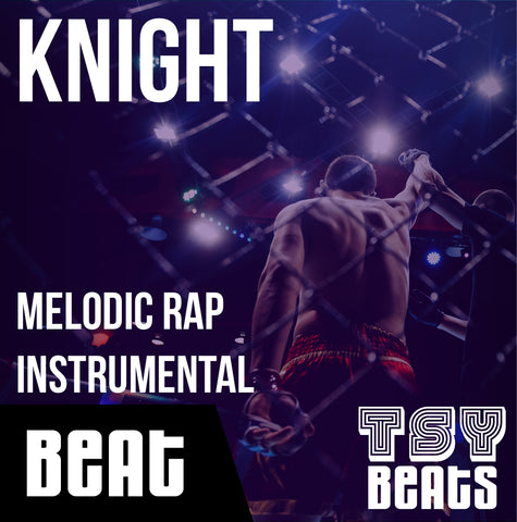 KNIGHT - Melodic RAP Instrumental / Hip Hop BEAT (Beat only)