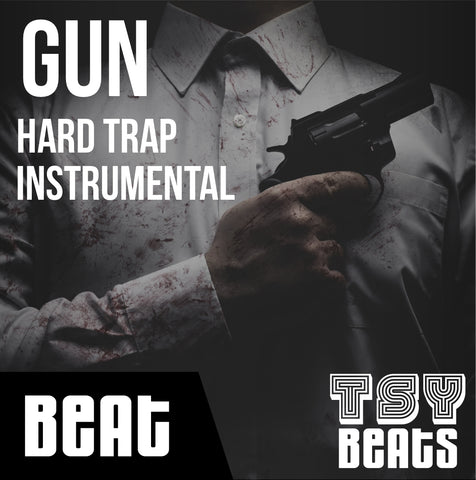 GUN - HARD TRAP Instrumental / Hip Hop BEAT (Beat only)