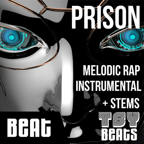PRISON - Melodic Rap Instrumental / Hip Hop BEAT (Beat only)