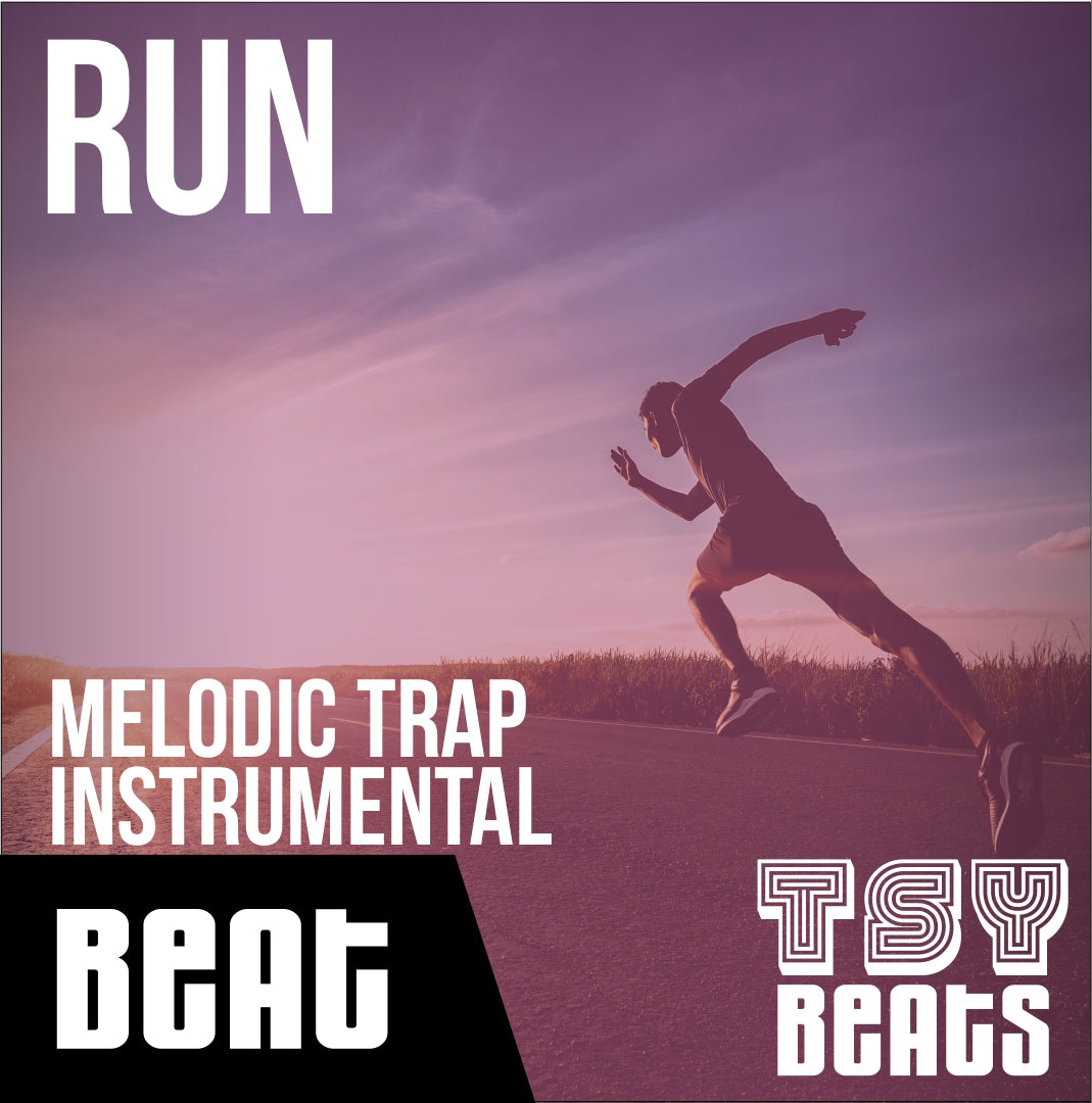 RUN - Melodic Trap Instrumental / Hip Hop BEAT (Beat only)