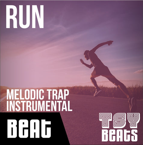 RUN - Melodic Trap Instrumental / Hip Hop BEAT (Beat only)