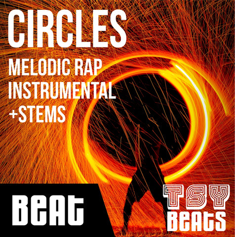 CIRCLES - Melodic Rap Instrumental / Hip Hop BEAT (Beat + STEMS)