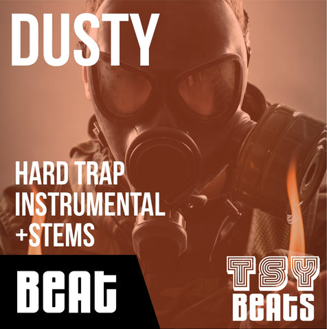 DUSTY - Hard Trap Instrumental / Hip Hop BEAT (Beat + STEMS)