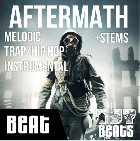 AFTERMATH - Melodic Rap Instrumental / Hip Hop BEAT (Beat +STEMS)