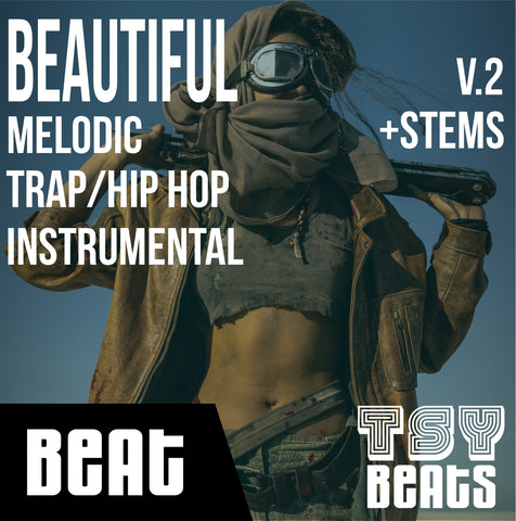 BEAUTIFUL V.2 - Melodic Rap Instrumental / Hip Hop BEAT (Beat +STEMS)