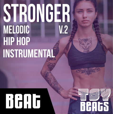 STRONGER V.2 - Melodic Rap Instrumental / Hip Hop BEAT (Beat only)