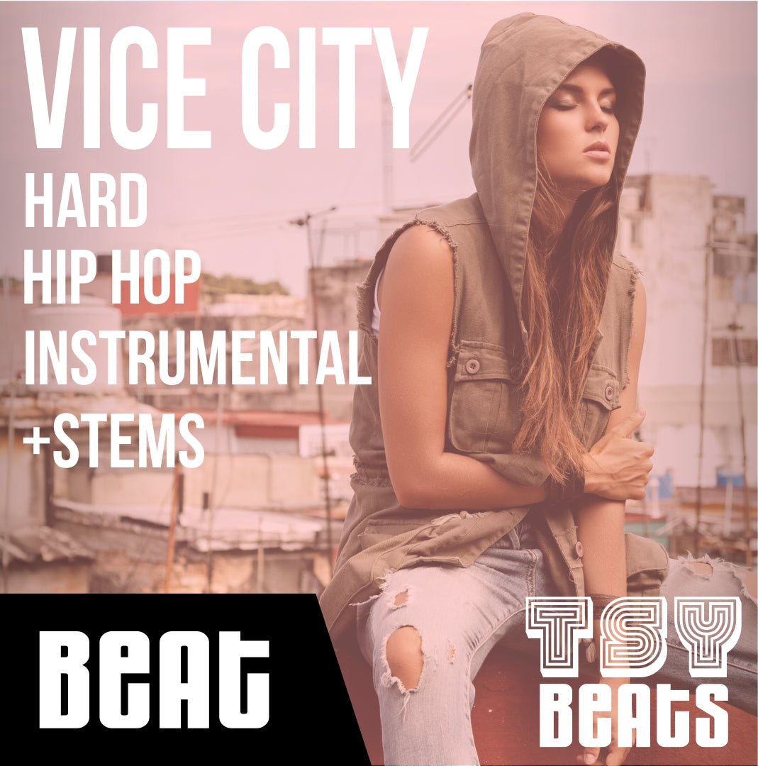 VICE CITY - Hard Rap Instrumental / Hip Hop BEAT (Beat +STEMS)