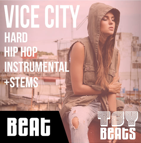 VICE CITY - Hard Rap Instrumental / Hip Hop BEAT (Beat +STEMS)
