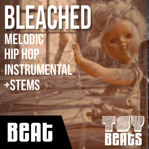 BLEACHED - Melodic Rap Instrumental / Hip Hop BEAT (Beat +STEMS)