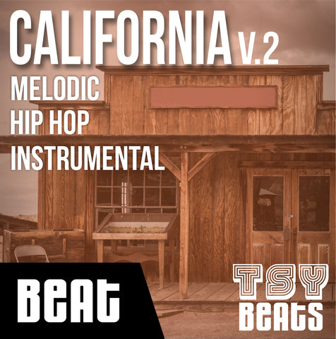 CALIFORNIA V.2 - Melodic Rap Instrumental / Hip Hop BEAT (Beat only)
