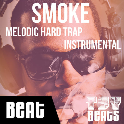 SMOKE - Melodic TRAP Instrumental / Hip Hop BEAT (Beat only)