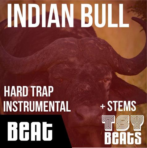 INDIAN BULL - Hard TRAP Instrumental / Hip Hop BEAT (Beat + STEMS)
